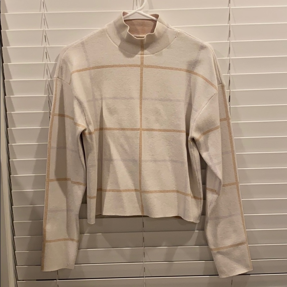 Anthropologie Mockneck Sweater
